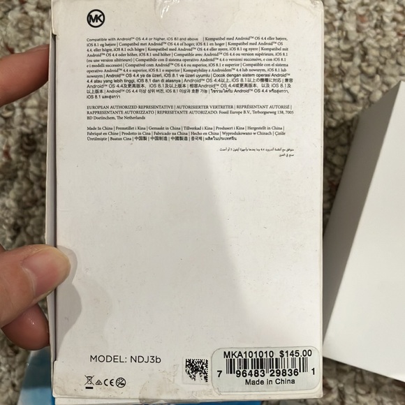 Michael Kors MKA101010 Watch Hunger Stop Reade Activity Tracker Rose Gold Tone - Picture 11 of 11